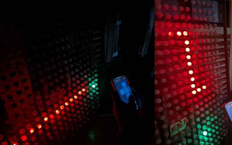 Hacking a 31x31 led display to play snake 🐍